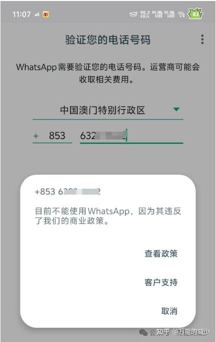 whatsapp中国能不能用,whatsapp中国手机可以用吗